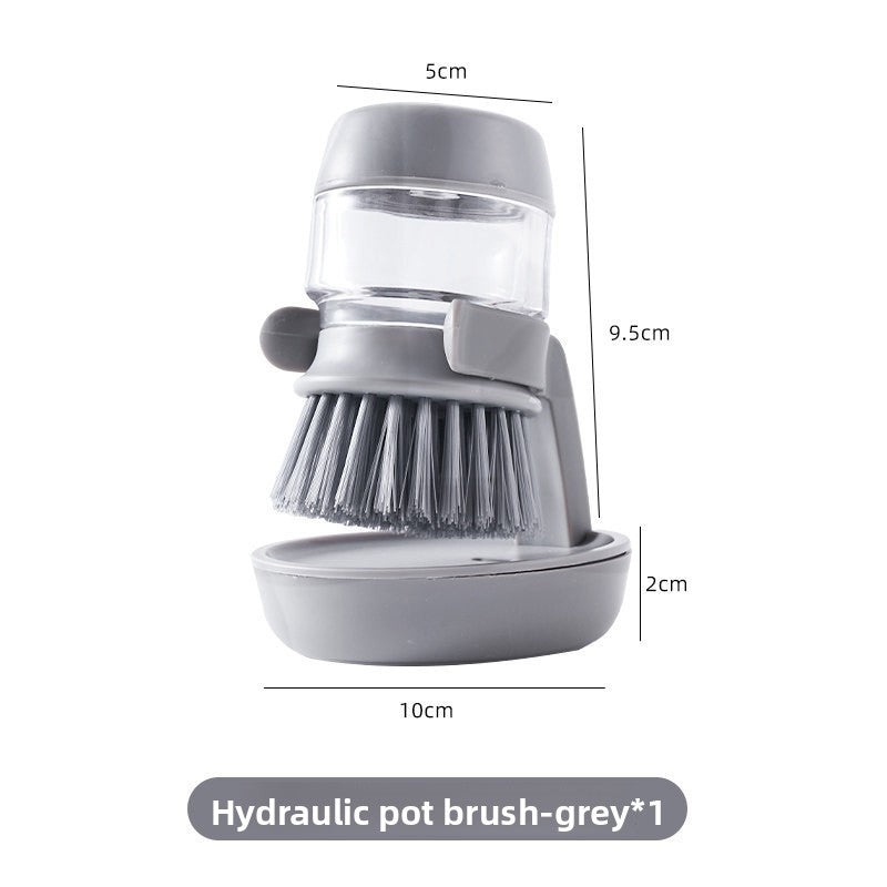 Automatic Liquid Dispensing Pot & Dish Brush