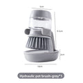 Automatic Liquid Dispensing Pot & Dish Brush