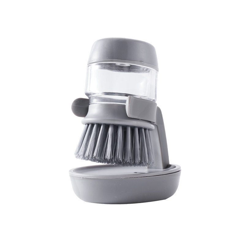 Automatic Liquid Dispensing Pot & Dish Brush